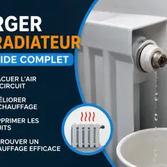 Guide complet pour purger un radiateur : évacuer l'air, améliorer le chauffage, supprimer les bruits et retrouver une chaleur efficace.