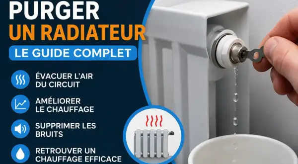 Guide complet pour purger un radiateur : évacuer l'air, améliorer le chauffage, supprimer les bruits et retrouver une chaleur efficace.