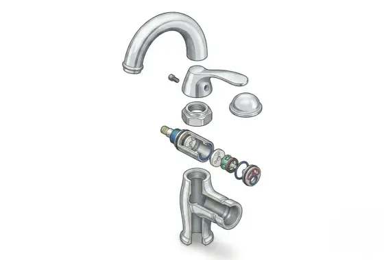 Changer cartouche mitigeur - Le guide complet pour éviter les fuites