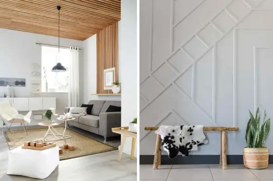 Mur en tasseaux - Réussir votre pose et déco intérieure